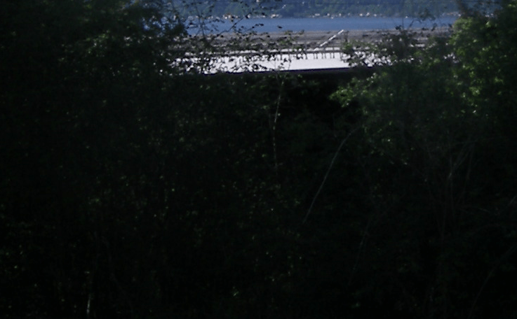Solar panels seen from 182nd Street.