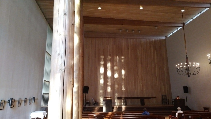 Remodelled interior at Church of the Redeemer