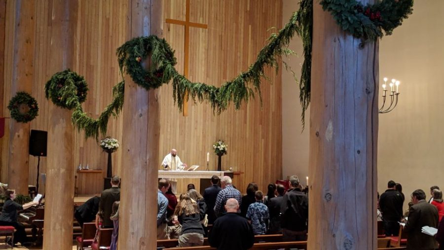 Christmas Eve pageant service in 2018