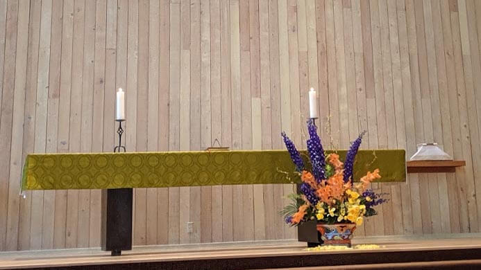 The altar at Church of the Redeemer