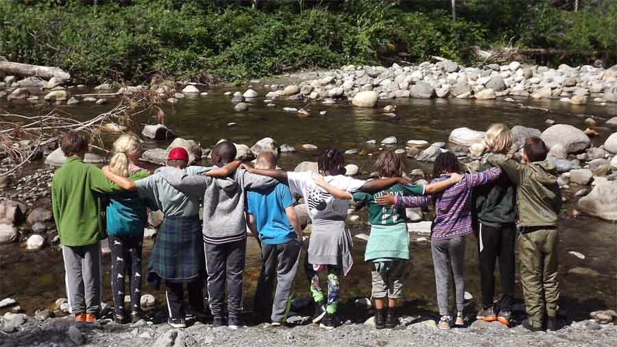 Camp Huston participants