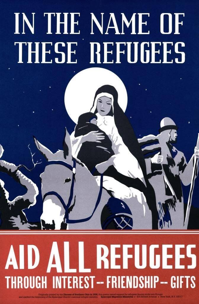 In the name of these refugees, aid all refugees.