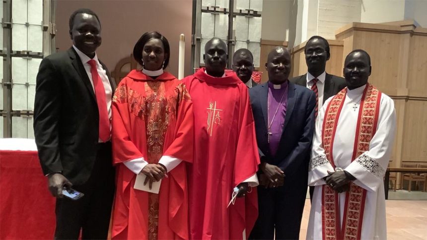 Leadership of Saint John's South Sudanese Episcopal Church of the Diocese of Olympia