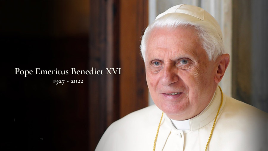 The death of Pope Emeritus Benedict XVI
