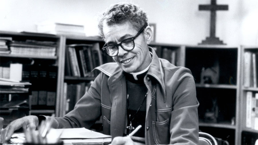 The Rev. Pauli Murray was the first Black woman ordained an Episcopal priest. Photo courtesy Carolina Digital Library and Archives/University of North Carolina at Chapel Hill
