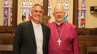 The Diocese of Florida twice elected the Rev. Charlie Holt, left, to succeed Bishop John Howard, but a majority of bishops and standing committees voted to withhold consent for Holt’s ordination. Photo: Diocese of Florida