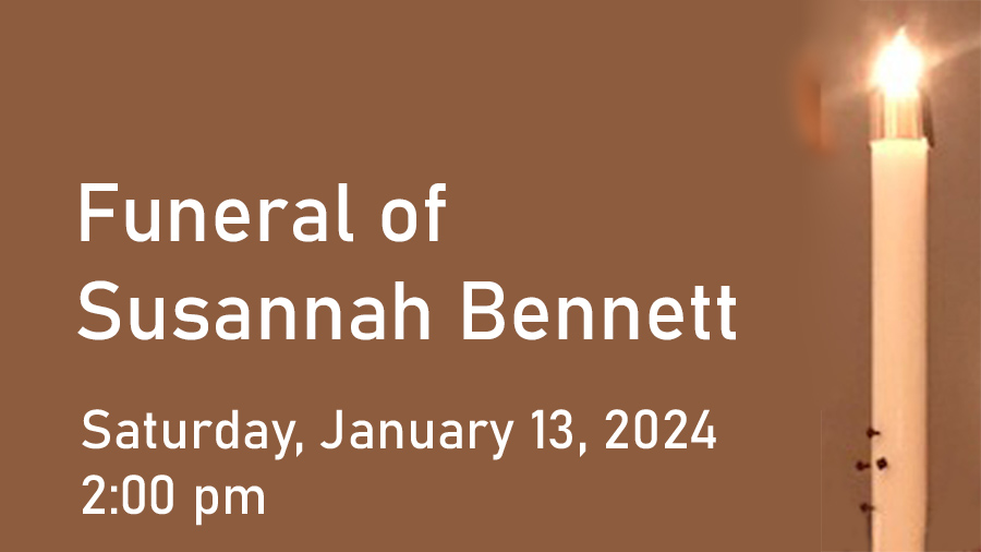 Funeral of Susannah Bennett