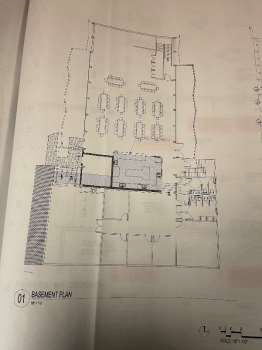 The floor plan of the first level at St. Paul's.