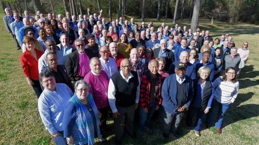 133 bishops and bishops-elect attended a House of Bishops meeting at Camp Allen, near Navasota, Texas, March 15-21, 2022 (Photo, Frank Logue)