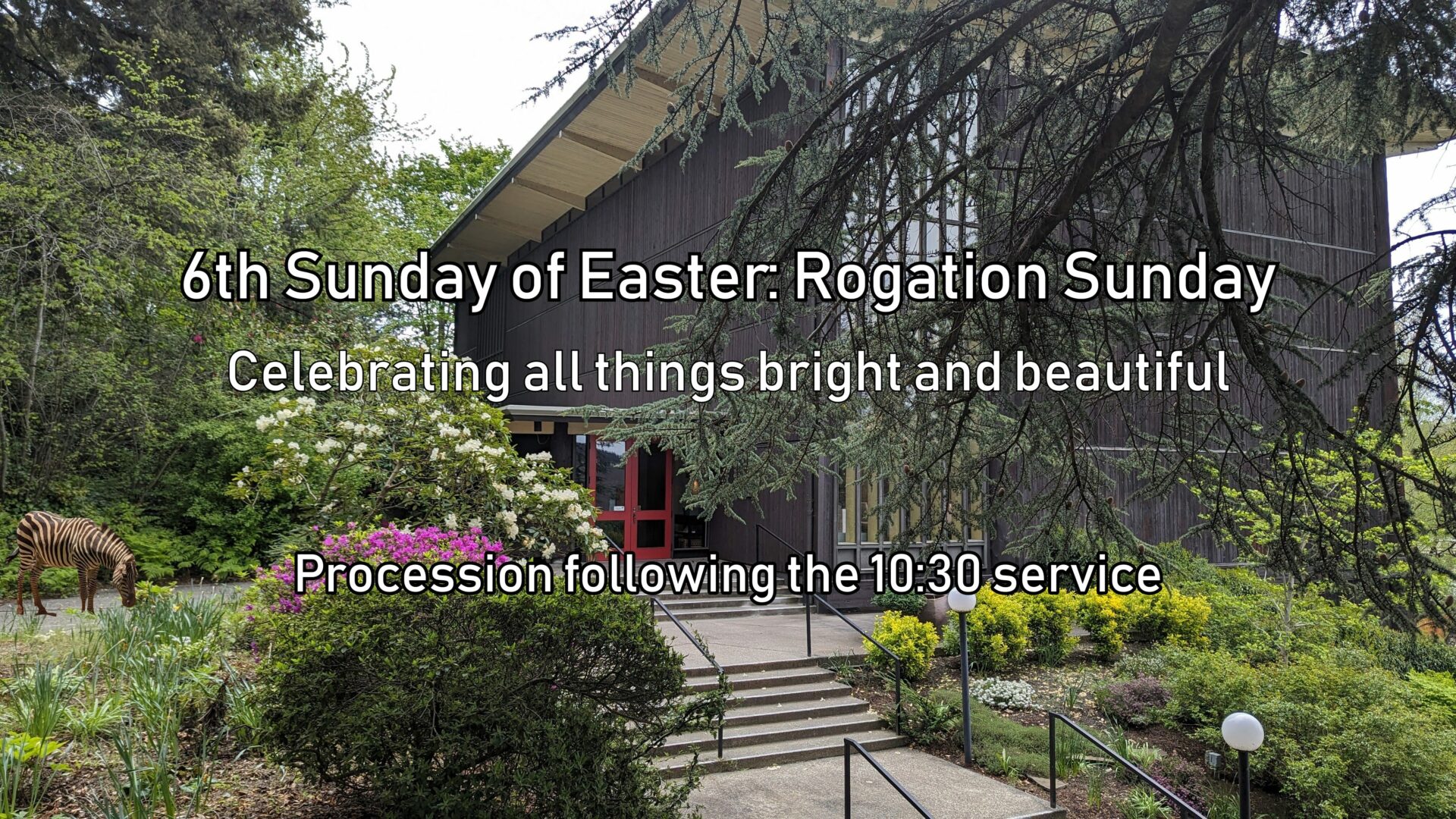 Rogation procession on May 5, 2024 · Episcopal Church of the Redeemer