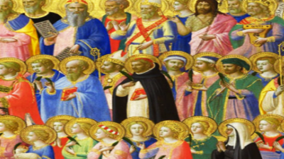 Walking among saints, adult education at Church of the Redeemer.