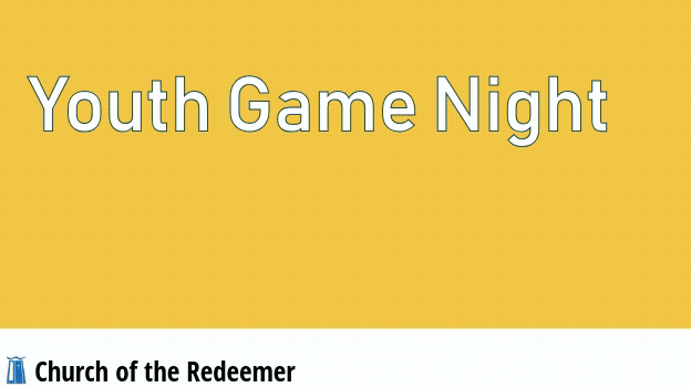 Youth Game Night