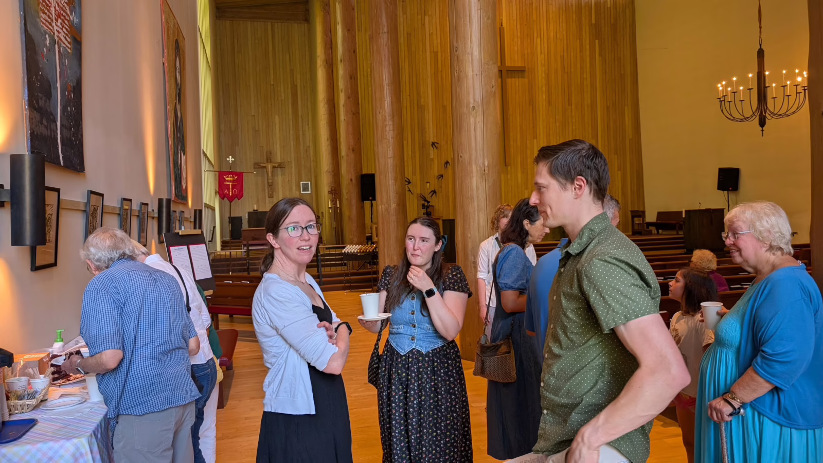 Some people at Church of the Redeemer